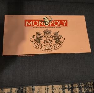 Rare Monopoly Board Game - Juicy Couture Edition